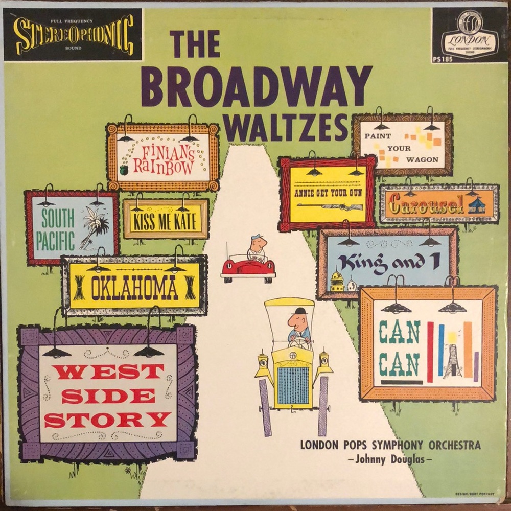 London Pops Symphony Orchestra The Broadway Waltzes Vinyl Lp